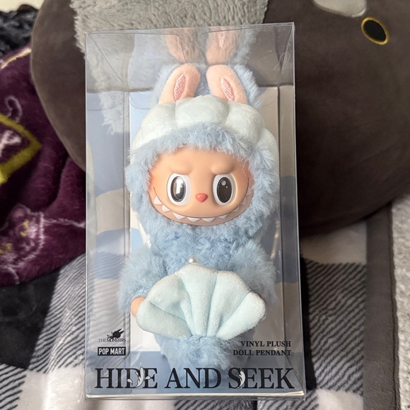 POP MART Accessories - Authentic NIB Pop Mart Hide and Seek in Singapore Vinyl Plush Doll Pendant
